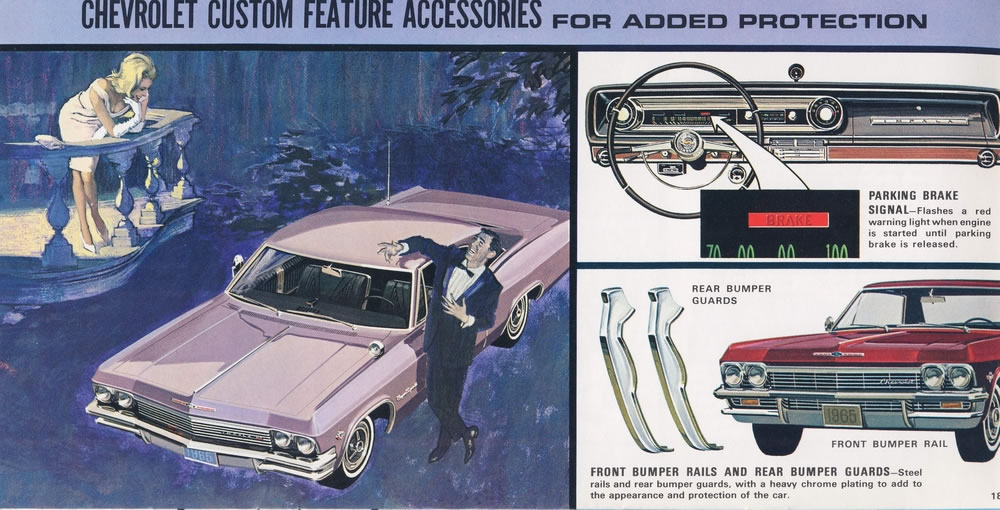 1965 Chevrolet Accessories Booklet Page 19